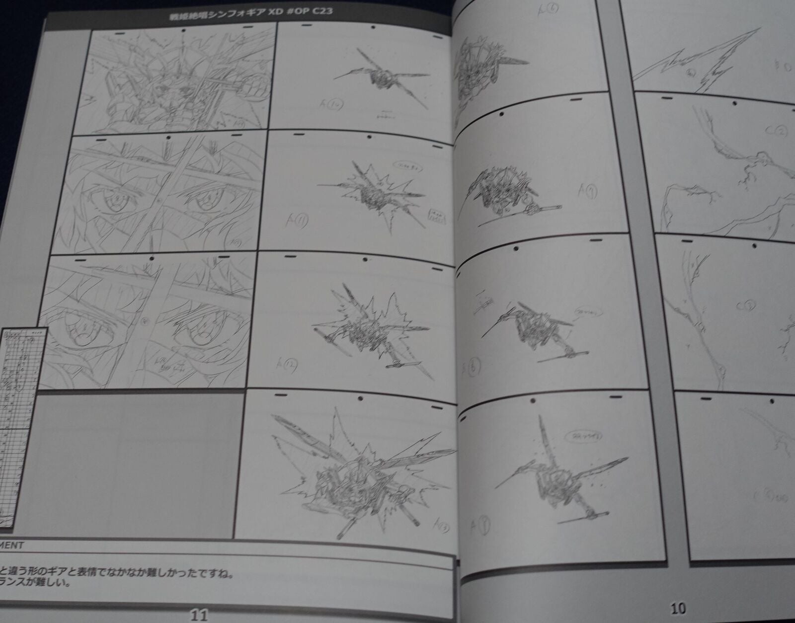 Fumiaki Kouta Animation Symphogear Key Frame Art Work Book High Light 21 