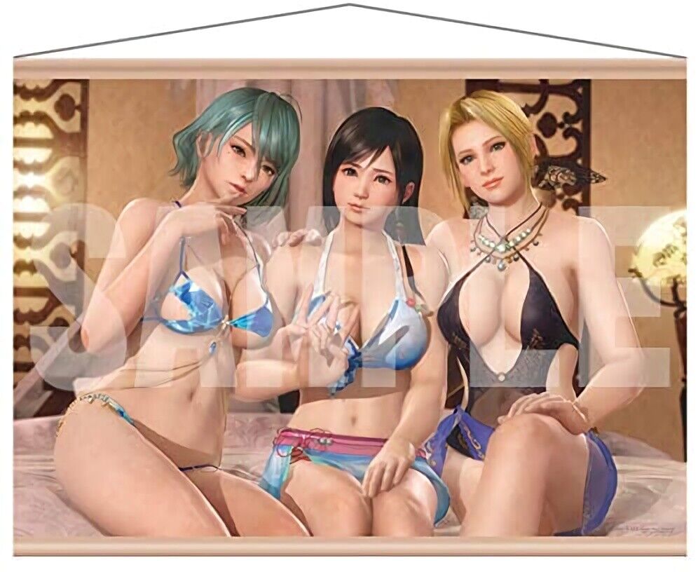 Dead or Alive Xtreme B2 Size Tapestry Wall Scroll Kokoro Helena Tamaki 