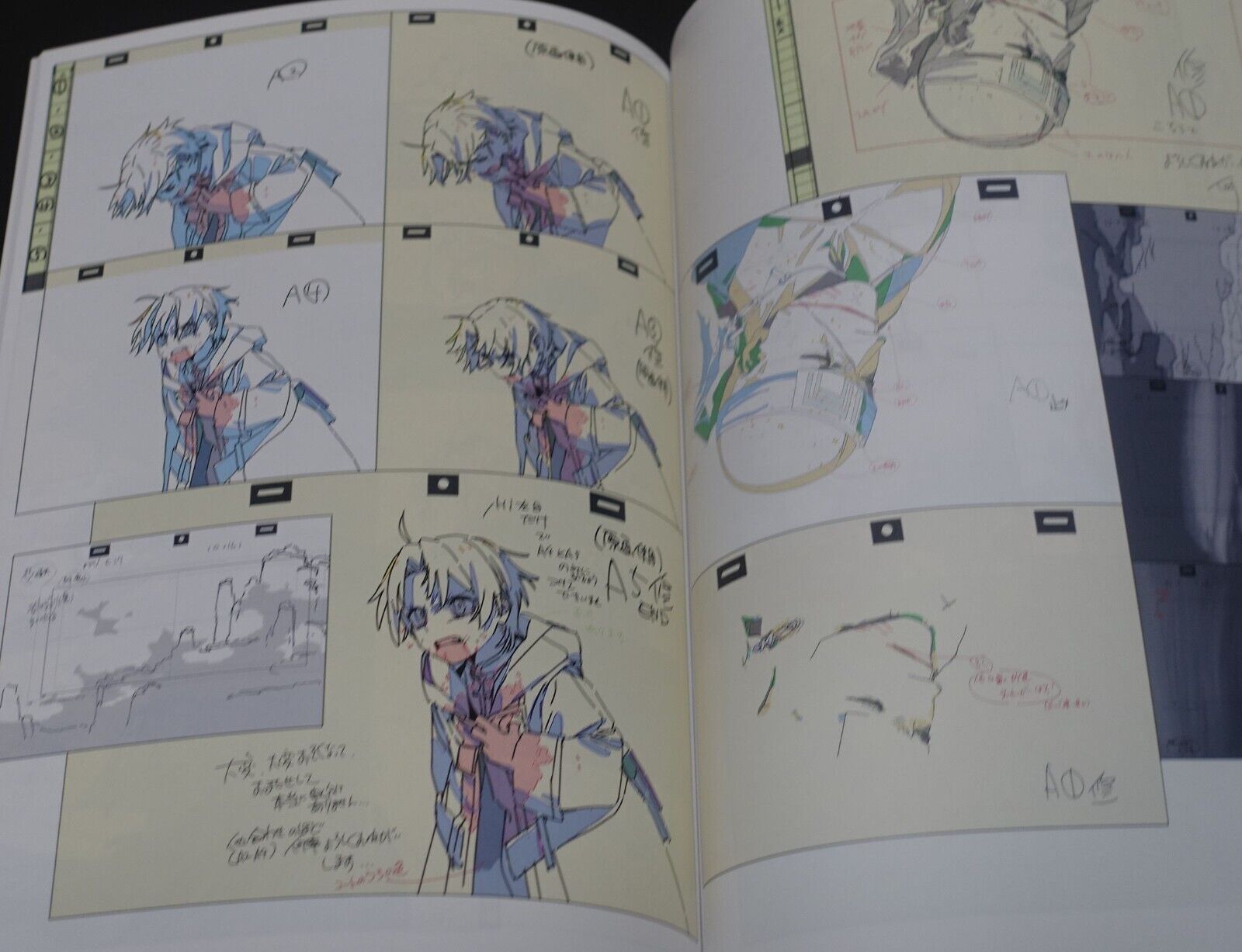 Studio Bind Mushoku Tensei Teaser PV & ED Animation Key Frame Art Book Set 