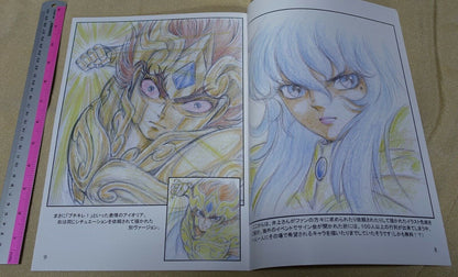 Eisaku Inoue Sasint Seiya Animation Staff's Color Fan Art Book Shikishi Art Book 