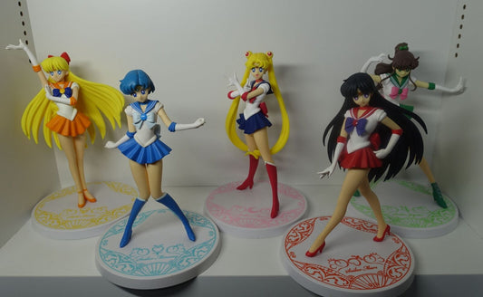 Banpresto Sailor Moon Girls Memories 5 Figures Set no box 