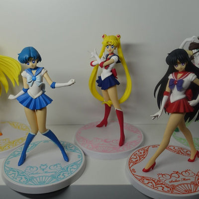 Banpresto Sailor Moon Girls Memories 5 Figures Set no box 