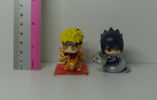 Petit Chara Land Naruto Shippuden Shinobi War Summon Hen Naruto & Sasuke Figure 