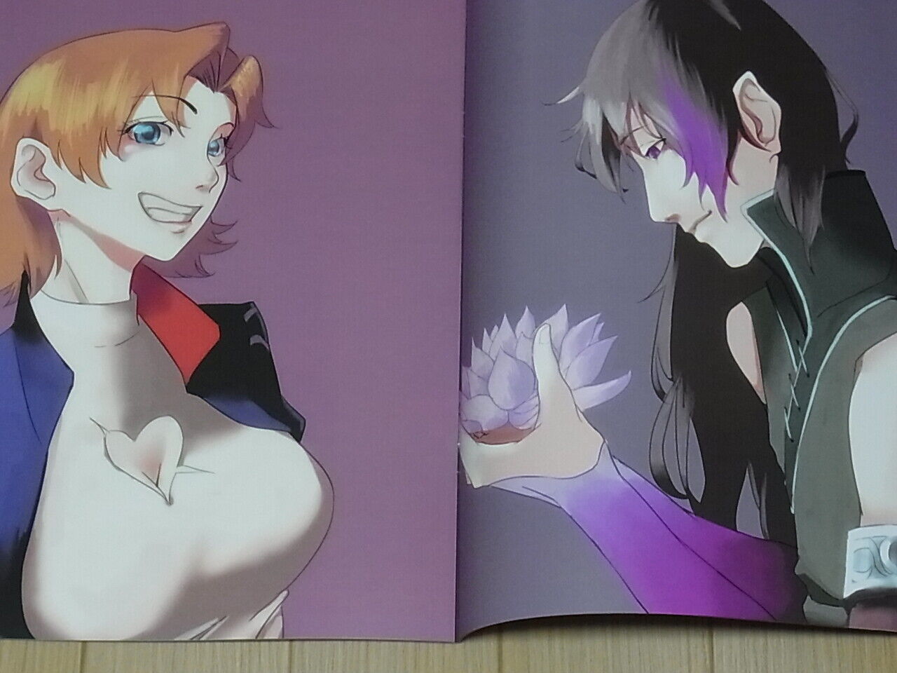 Midorimushi RWBY Color Fan Art Book illustration for RWBY vol.2 