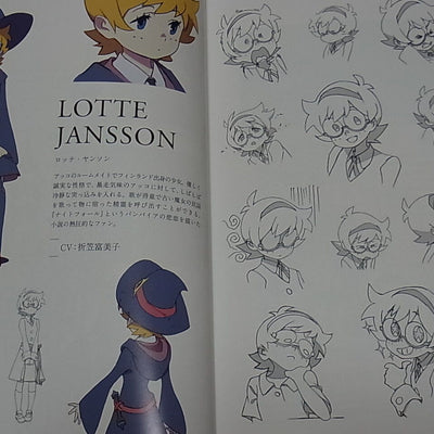 Little Witch Academia Story Board Art Book Vol.2 Epi04-06 