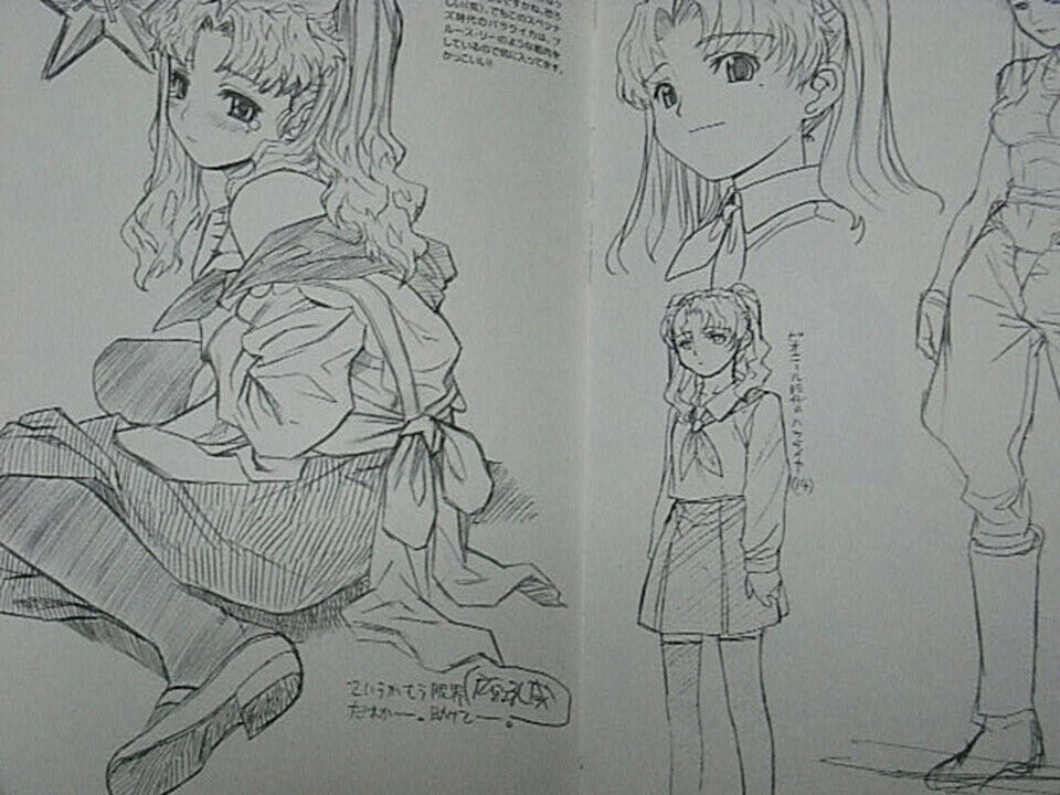 Rei Hiroe BLACK LAGOON Mini Rough Sketch Book RARE 