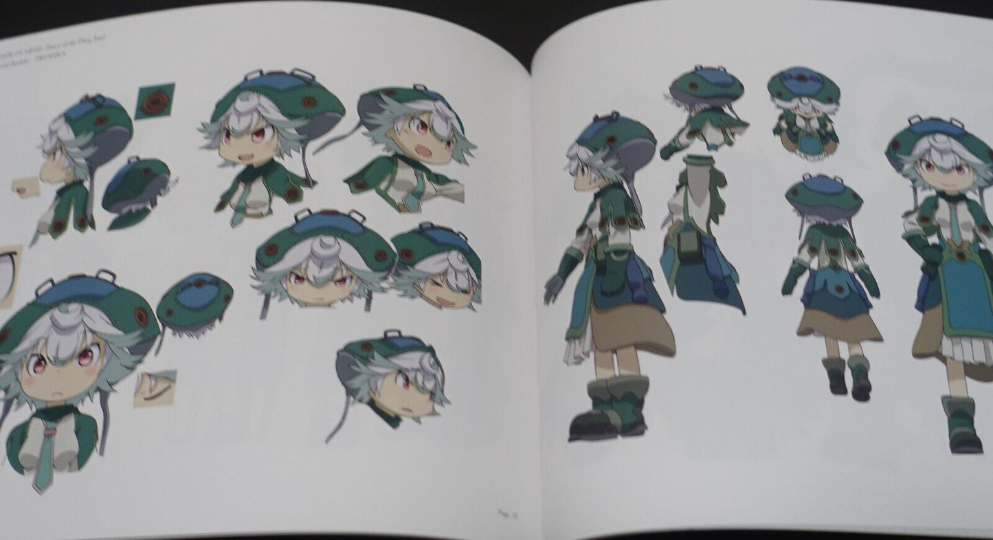 Animation Maid in Abyss Special Booklet Dawn of the Deep Soul Design & Key Frame 