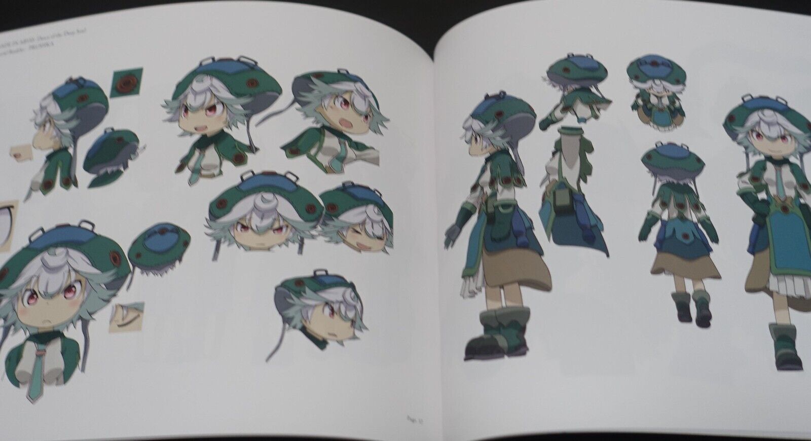 Animation Maid in Abyss Special Booklet Dawn of the Deep Soul Design & Key Frame 