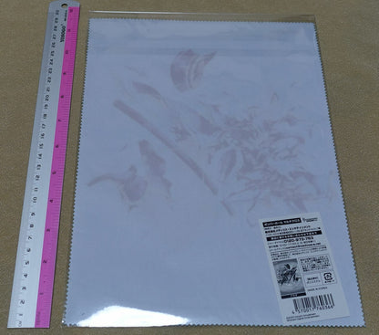 BOMBER GIRL Character Clear Cloth GRAY 