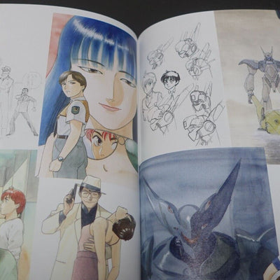 Yuuki Masami Illustration Art Book Birdy the Mighty Patlabor etc 