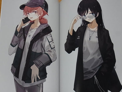 Kokuto Koukuu Bloom Into You Color Fan Art Book puzzle with Clear File C95 