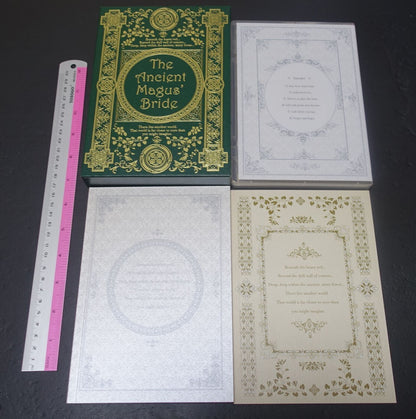 The Ancient Magus Bride Mahou Tsukai no Yome Blu-ray Limited Edition Vol.1-4 