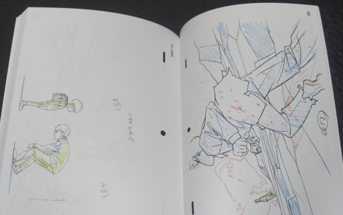BONES Mob Psycho 100 3 Key Frame Art Mini Flip Book 