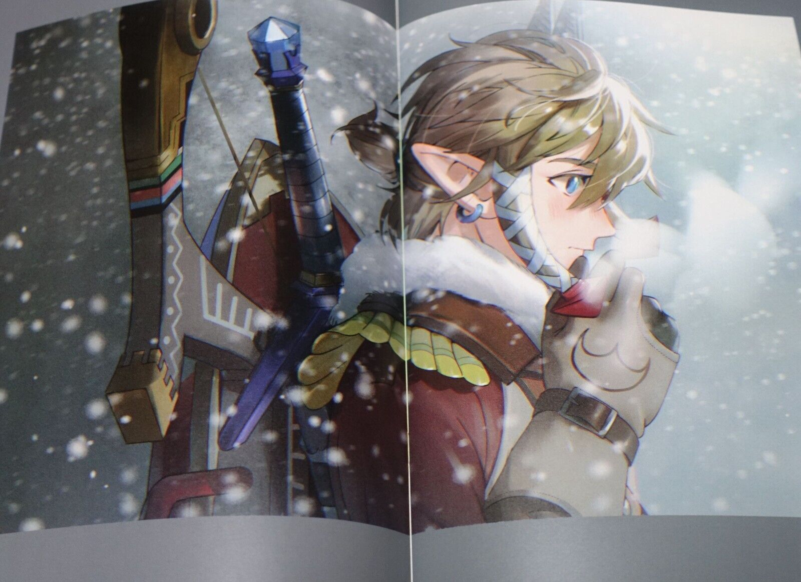 Ringo Mugicha The Legend of Zelda Color Fan Art Book I give for you 01 