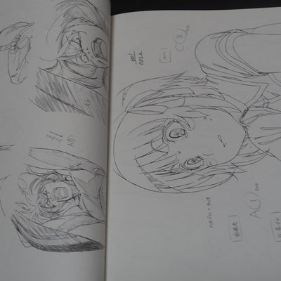 Animation Kuromukuro Key Frame Art Work Book of Black 