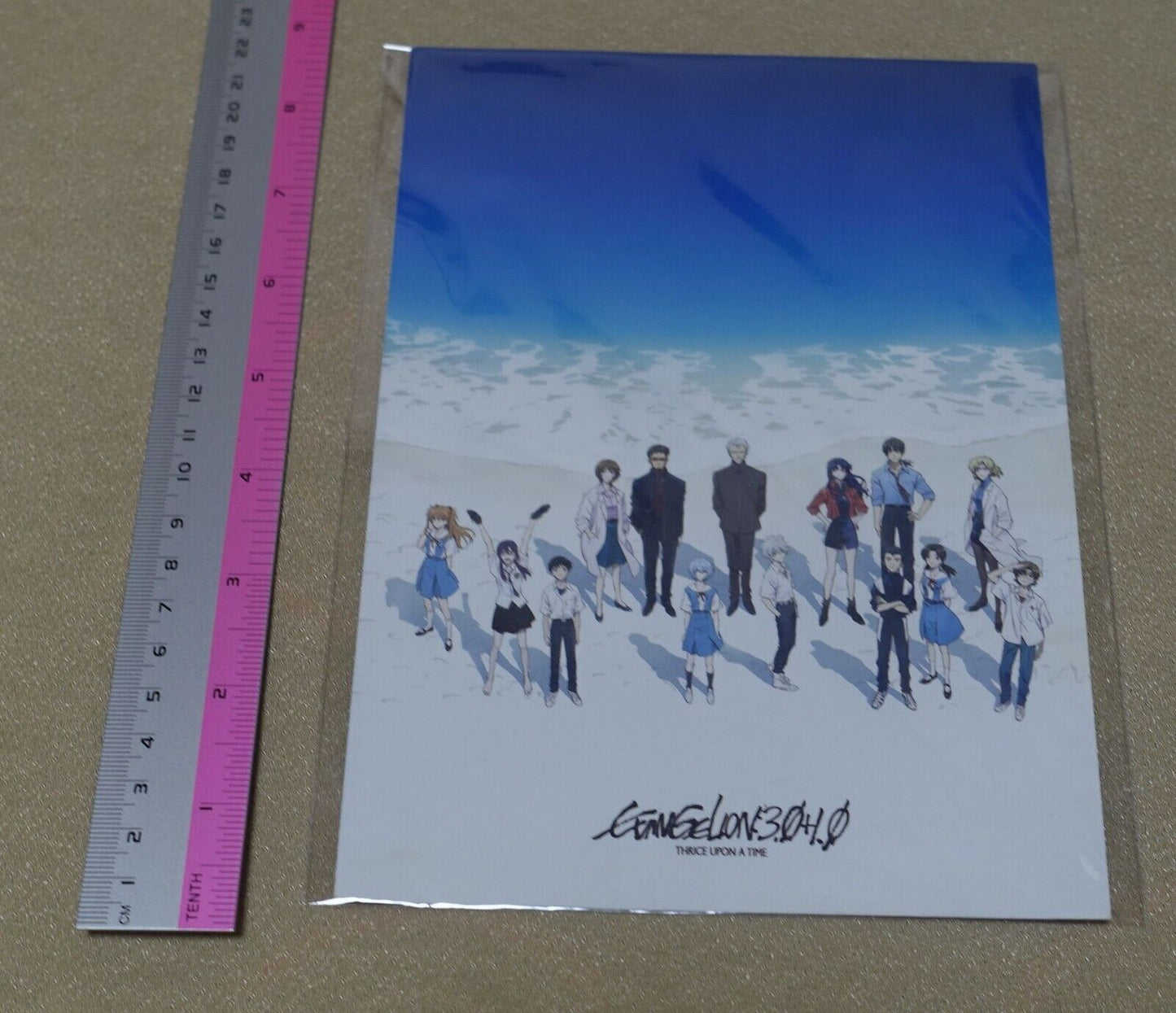 Evangelion 3.0 + 1.0 Thrice Upon a Time MOVIE THEATER PRIVILEGE Art Card 
