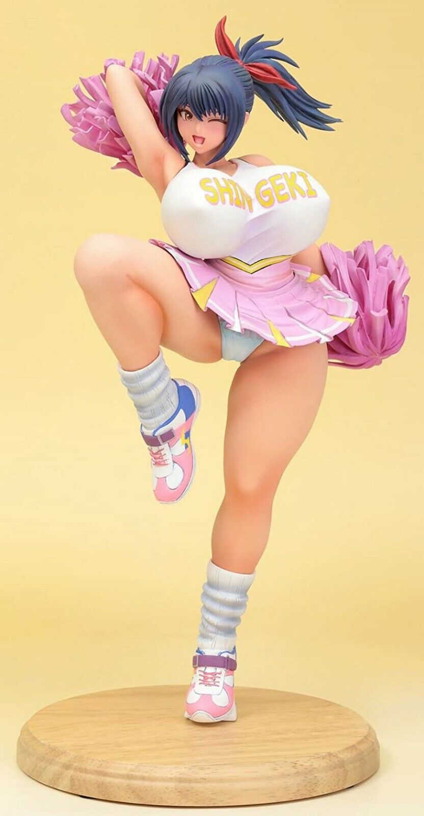 3-7 days from Japan A-Plus Cover Cheer Girl Saki Nishina 1:6 Scale Figure Statue 