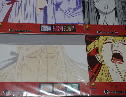 Bakemonogatari 42 x 29.5cm Poster Kizumonogatari 18 pieces set 