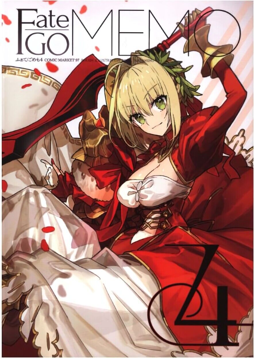 Wadamemo Arco Wada Fate Grand Order FGO & Tsukihime Fan Art Book 8 Set 