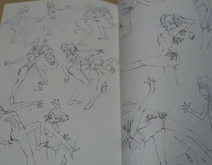 Syuuichi Izeki Animation Illustrator Portfolio Art Book Working Girls 3 