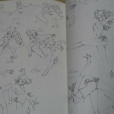 Syuuichi Izeki Animation Illustrator Portfolio Art Book Working Girls 3 