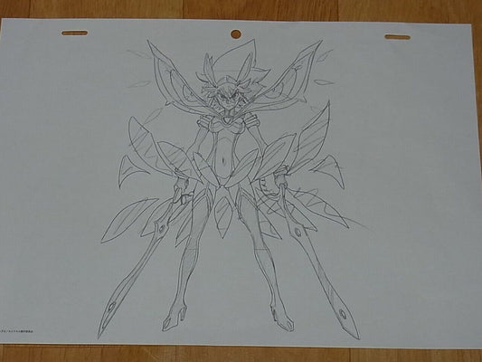 Kill la Kill Printed Key Frame Art 3 piece Set G RARE Ryuko Satsuki 