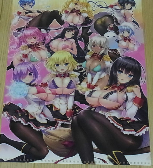 Isekai Mahou Ero Gakuen Illustration Art Clear File 