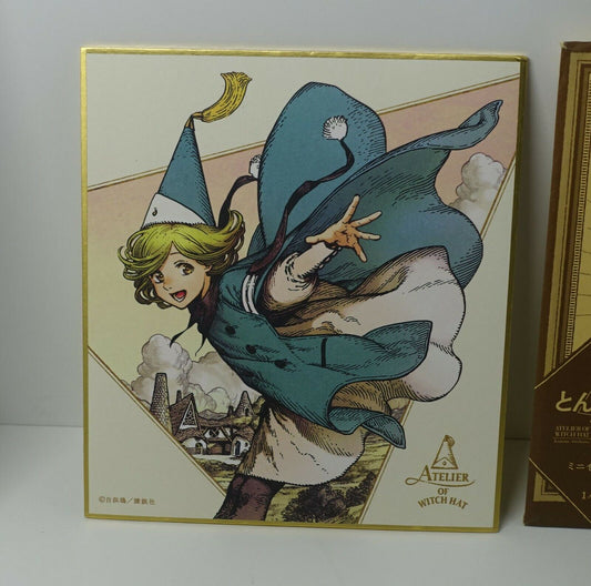 Kamome Shirahama ATELIER OF WITCH HAT Shikishi Art Board Coco B 