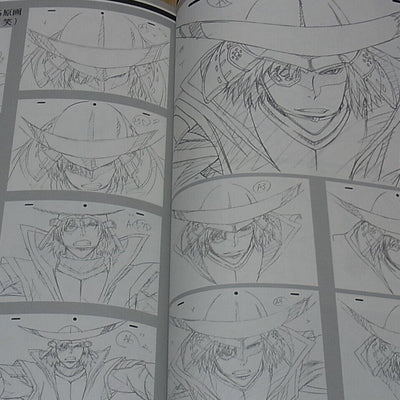 Yousuke Kabashima Animation Sengoku Basara Key Frame Art Book 