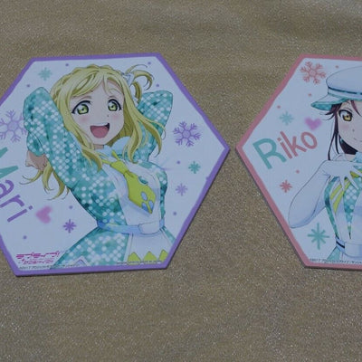 LOVE LIVE! SUNSHINE!! Character Art Board Mari & Riko 