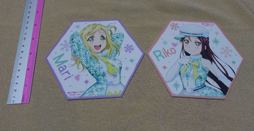 LOVE LIVE! SUNSHINE!! Character Art Board Mari & Riko 