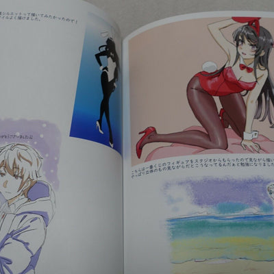 C99 Rascal Does Not Dream of Bunny Girl Senpai Animation Staffs Illustration Art 