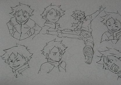 Animation EUREKA SEVEN Setting Art Book RARE 