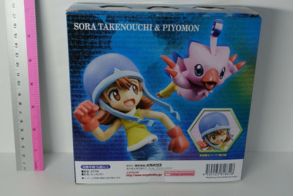3-7 days from Japan Megahouse Digimon Adventure Sora and Piyomon G.E.M. Figure 