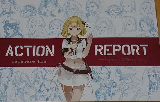 AURA STEC November Kantai Collection Imaginary USN Fleet Girls Art Book Action 
