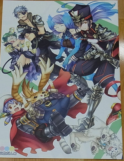 Sansyoku Dango Xenoblade2 Color Fan Art Book JUMP! C95 