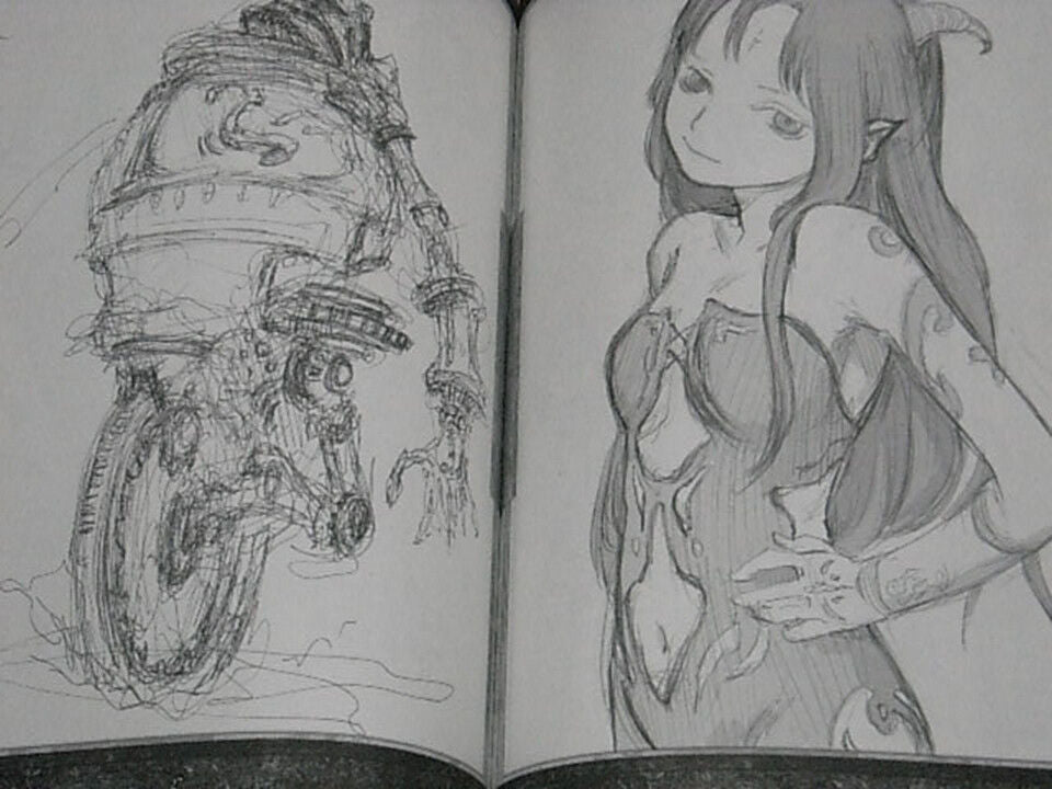Yoshitoshi Abe Illustration Art Book f.p.o. 