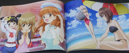 GIRLS und PANZER Characters Official Art Works Sensha-do Shoujo Syashin Syuu 3 