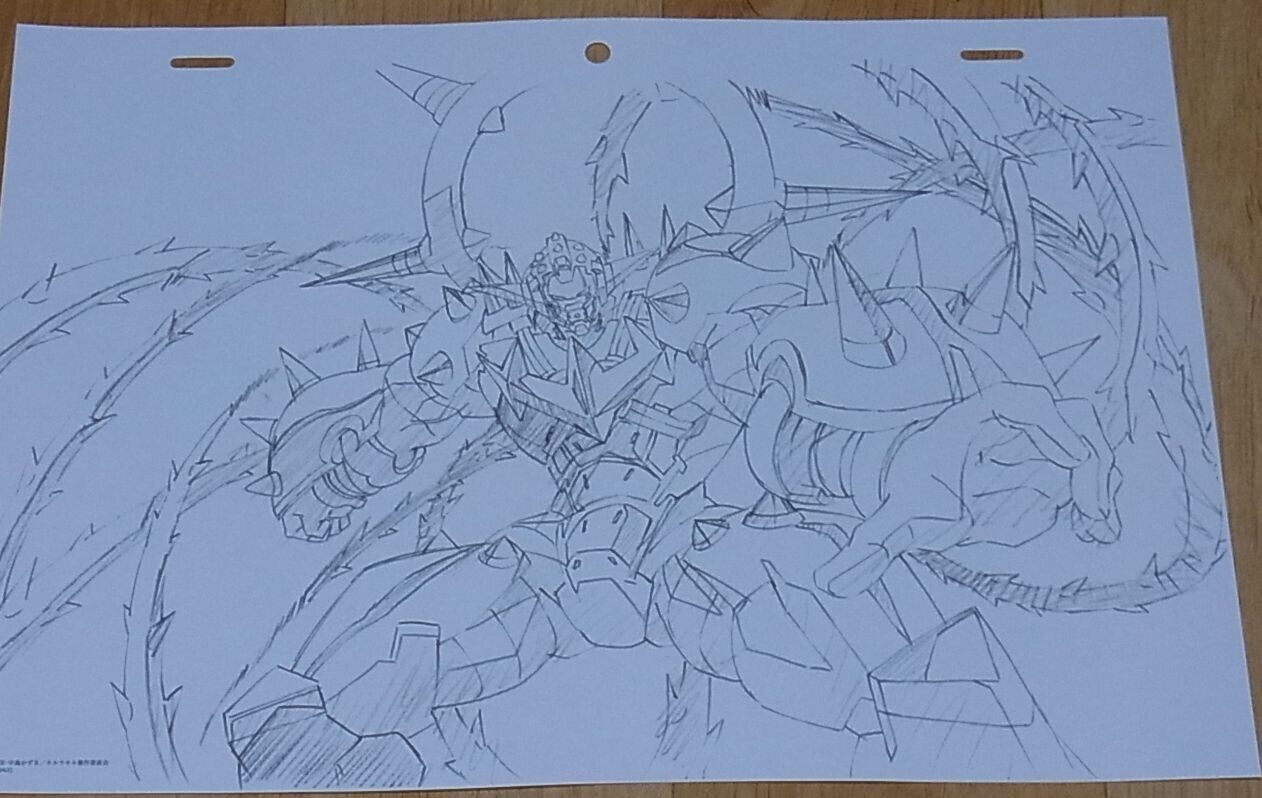 Kill la Kill Printed Key Frame Art 3 piece Set I RARE Ryuko Nui Gamagori 