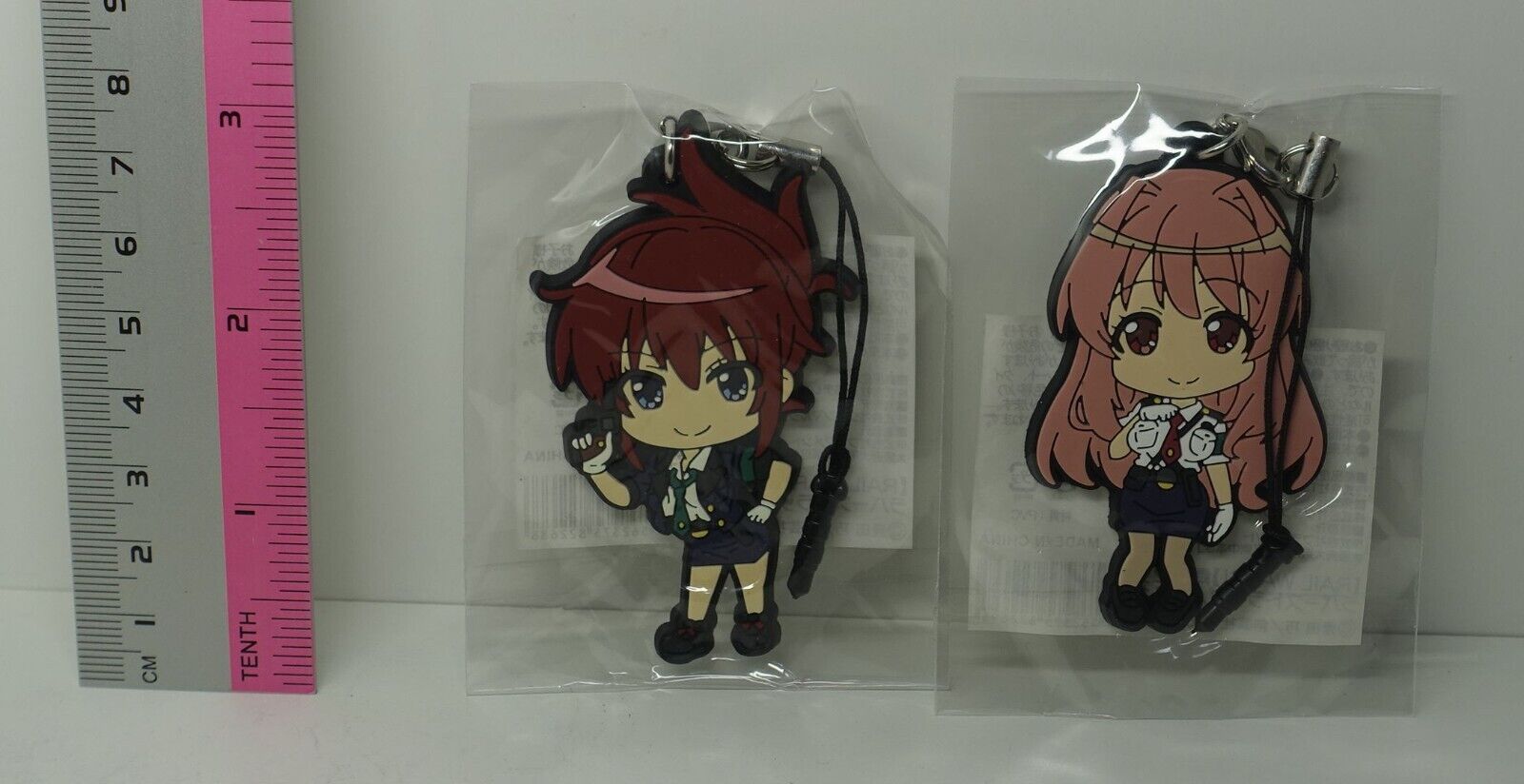 RAIL WARS ! RAILWARS Earphone Jack Rubber Mascot Aoi Sakurai Haruka Koumi 