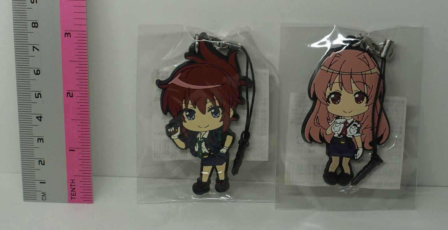 RAIL WARS ! RAILWARS Earphone Jack Rubber Mascot Aoi Sakurai Haruka Koumi 