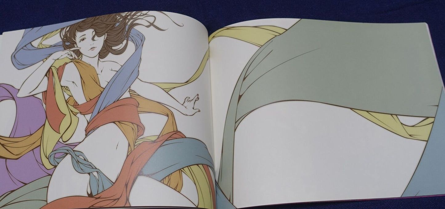 Naoki Yamamoto Illustration Art Work Book Re write 2009-2015 