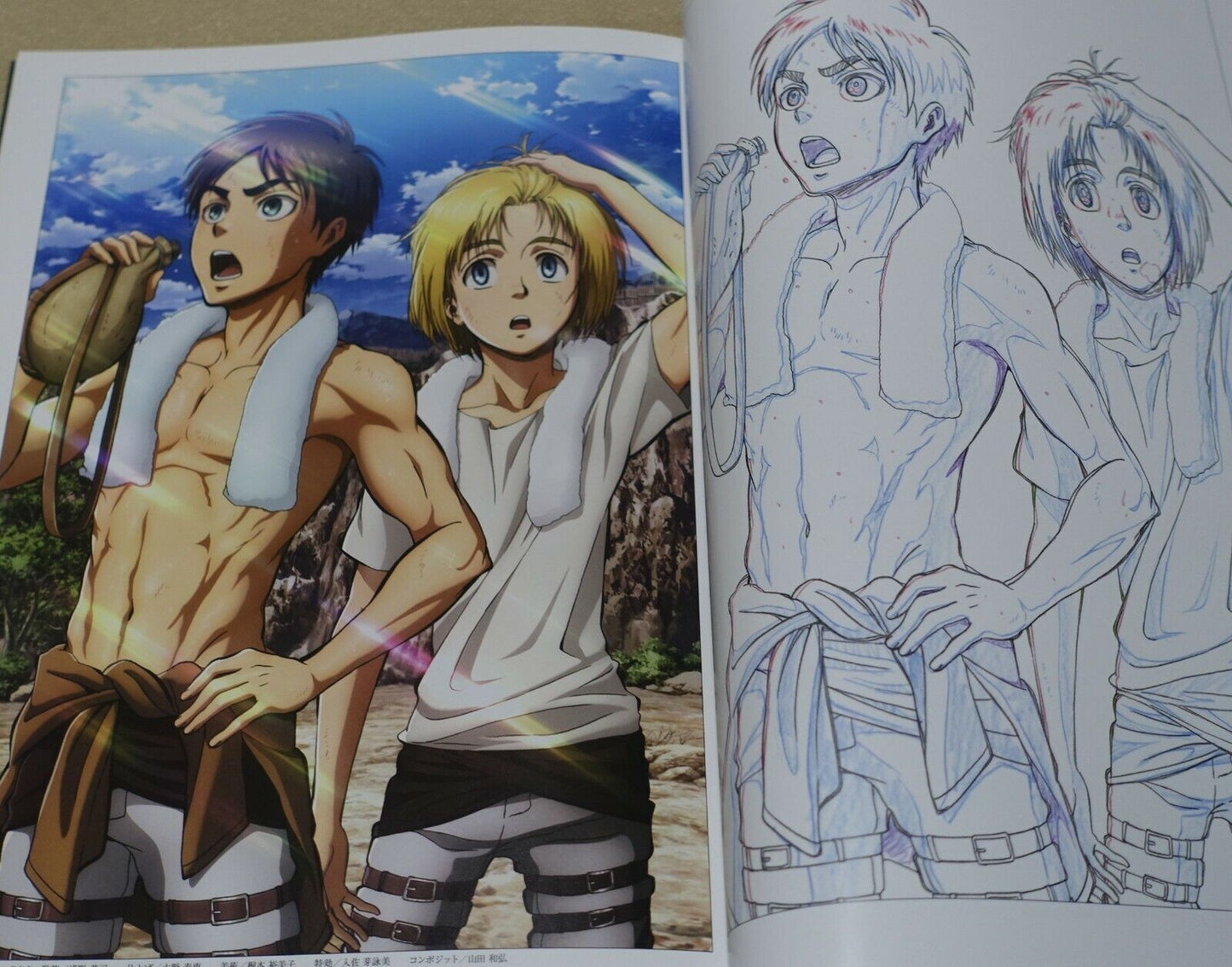 WIT STUDIO Attack on Titan Illustration Art Book vol.2 76page 