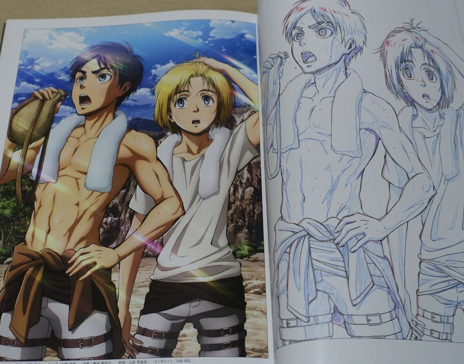 WIT STUDIO Attack on Titan Illustration Art Book vol.2 76page 
