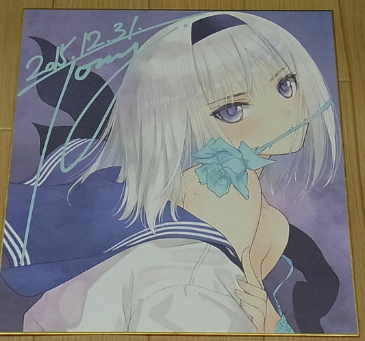 Tony Shining Tears Blanc Neige Print Shikishi Art Board 27 x 24 cm 