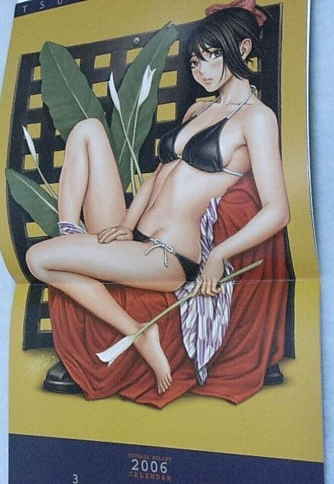 Tsukasa Jun Art CALENDAR ART BOOK2006 Tsukasa Bullet RARE 