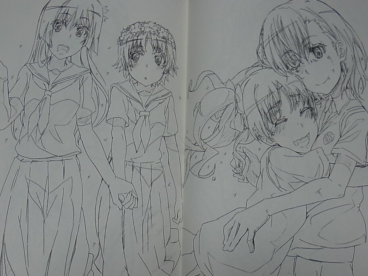 Yataneko A Certain Scientific Railgun Animation Staff's Fan Art Book plus + ? 