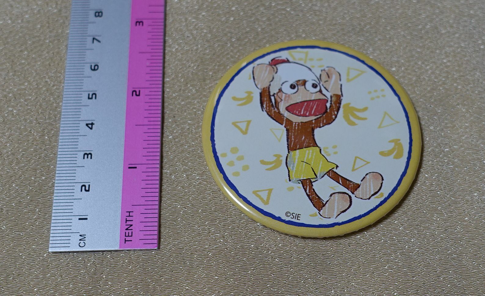 Ape Escape Sarugetchu Steel Badge Joy 