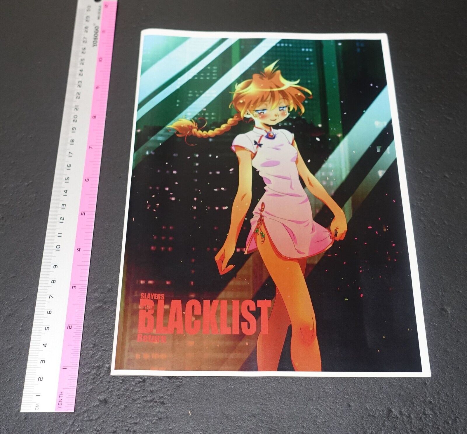 Rui Araizumi The Slayers Designer's Hand Made Doujinshi THE BLACKLIST Return 