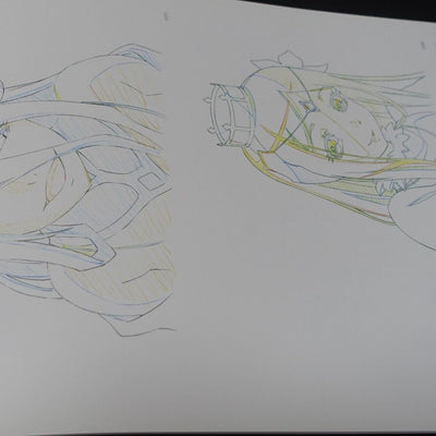 MAD HOUSE Animation Overlord 2 Story Board & Key Frame Art Book 